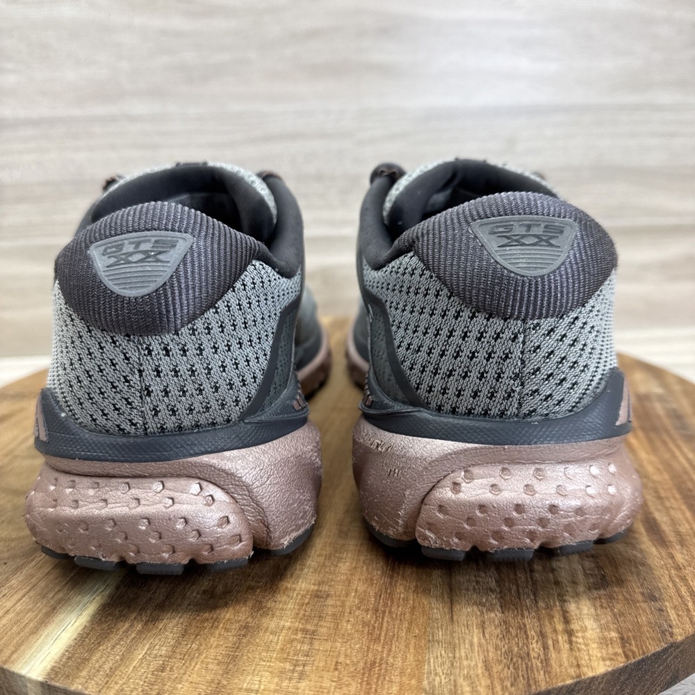 Brooks Adrenaline 20 Women's 9B GTS XX Gray/RoseAthletic Running Shoes Sneakers - Picture 4 of 9
